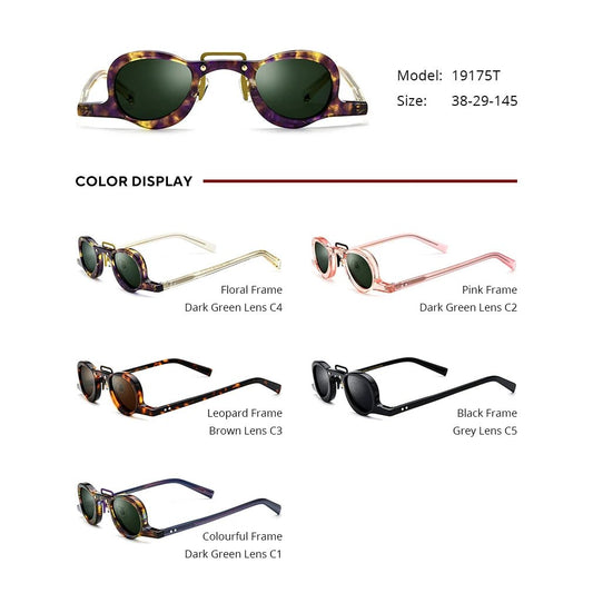 Mandotos International 2025 designer oval sunglasses for men and women with UV400 polarized lenses and stylish frame.