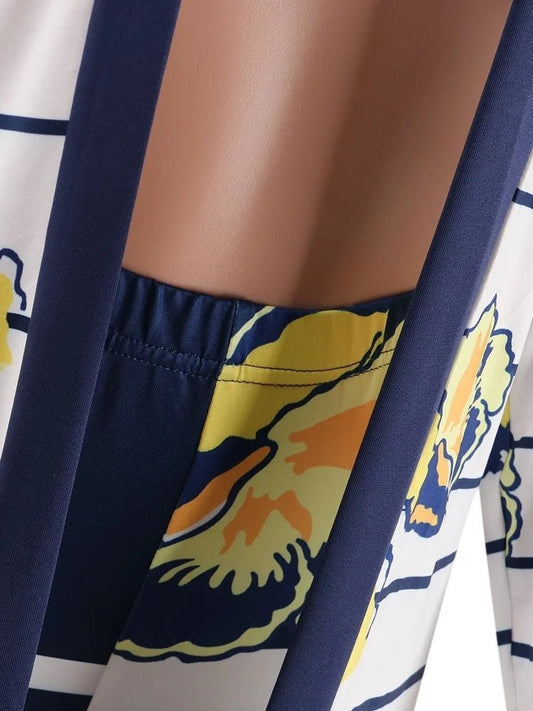 Mandotos International 2025 women's two-piece cardigan set, casual and sexy outfit, featuring a fitted cardigan and matching skirt or pants.