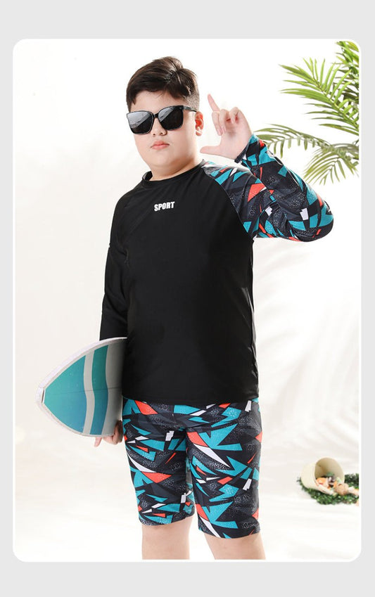 2026 Boys' Two-Piece Hot Spring Swimwear - MANDOTOS INTERNATIONAL