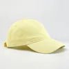Mandotos International 2027 KJ women's retro baseball cap with solid color, curved eave, lightweight fabric, ideal for outdoor sun protection.
