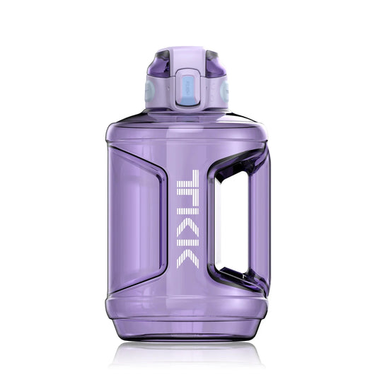2L BPA-free Tritan water bottle with custom logo and straw, ideal for gym workouts, by MANDOTOS INTERNATIONAL.