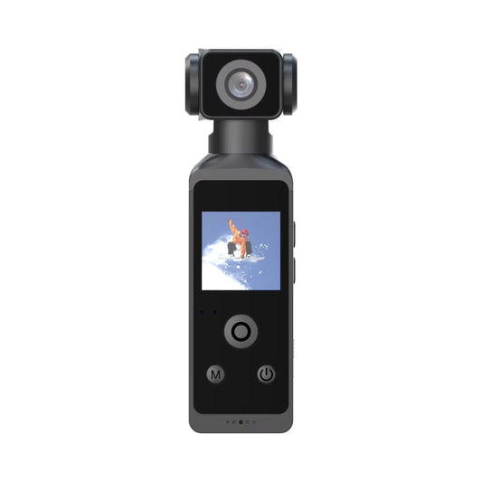 Mandotos International 4K Vlog Camera with 270° rotatable lens and waterproof case for versatile videography.