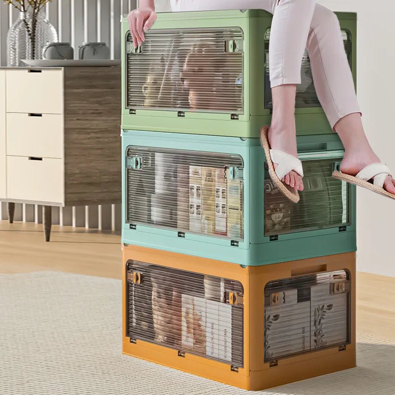 5-Door Folding Storage Box for Home, Students, Pets, Camping & Car Backup - MANDOTOS INTERNATIONAL