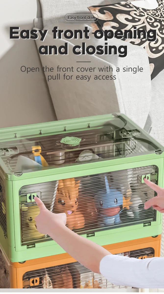 5-Door Folding Storage Box for Home, Students, Pets, Camping & Car Backup - MANDOTOS INTERNATIONAL