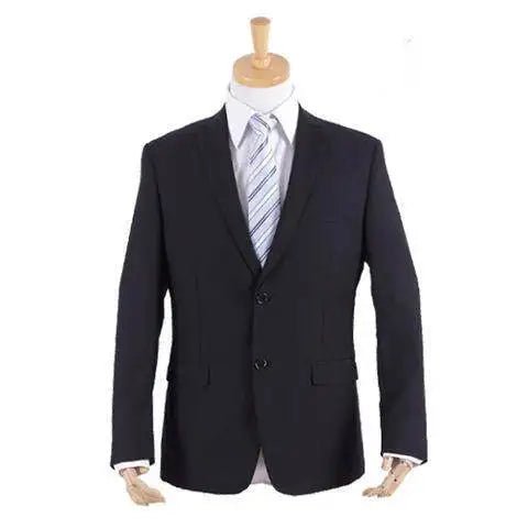 Mandotos International men's casual two-piece suit featuring a professional, youthful cotton design suitable for spring, summer, and autumn wear.