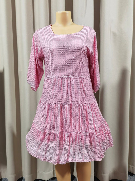 Cross-Border Fashion Sequined Dress - Europe & US Style - MANDOTOS INTERNATIONAL