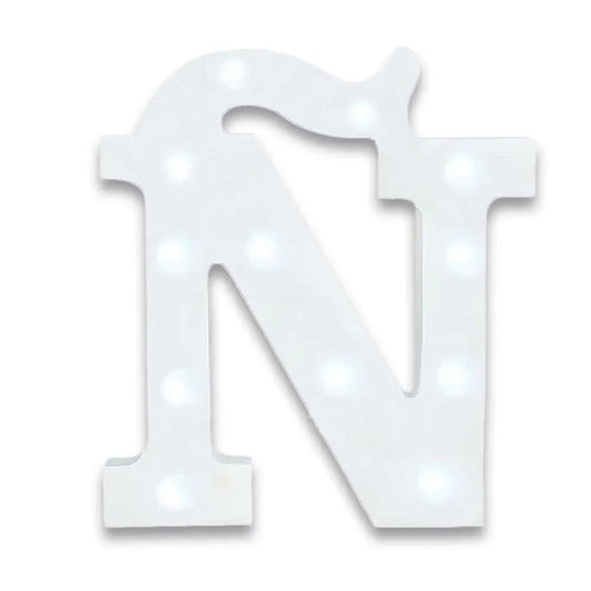 Mandotos International ELEGATE LED 54 N 3D LED letter light spotlight lamp decor alphabet Mexico scene