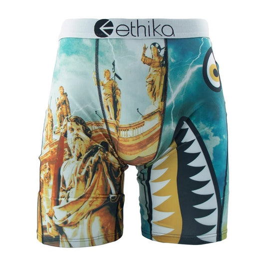 Mandotos International ETHIKA men's plus size boxer briefs in S-3XL, featuring comfortable fit and stylish design.