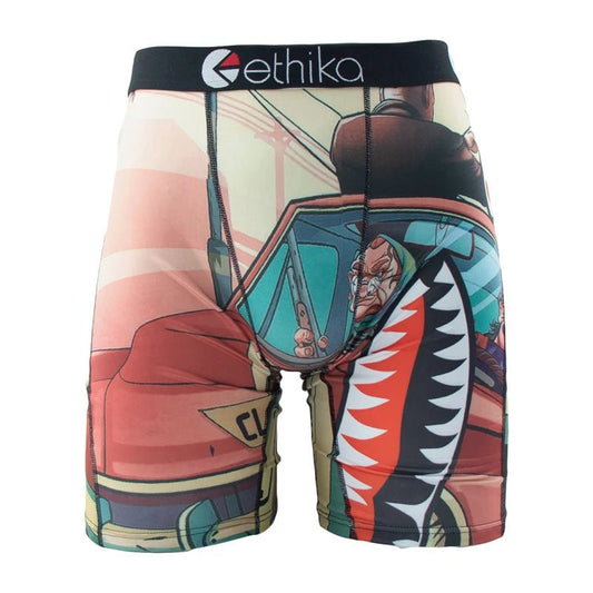 Mandotos International ETHIKA men's plus size boxer briefs in S-3XL, featuring a comfortable fit and sleek design.