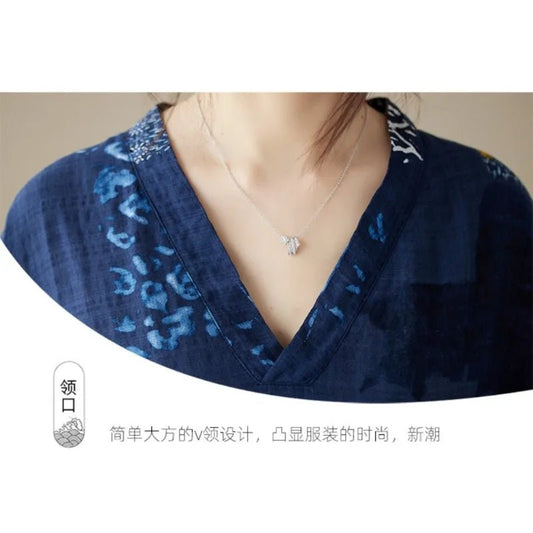 Ethnic Bohemian Beach Dress Women Casual Fashion - MANDOTOS INTERNATIONAL