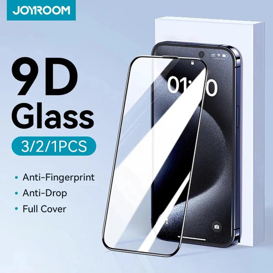 Joyroom iPhone Pro Max HD Glass Screen Protector 1/2/3pcs Tempered Glass Protection Set - MANDOTOS INTERNATIONAL