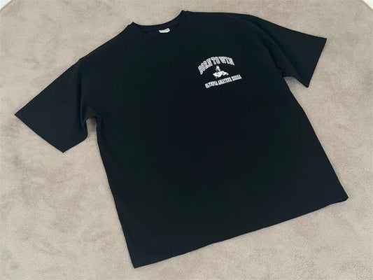 Men's cotton fitness tee by MANDOTOS INTERNATIONAL, short sleeve summer gym T-shirt, casual athletic shirt for workouts.
