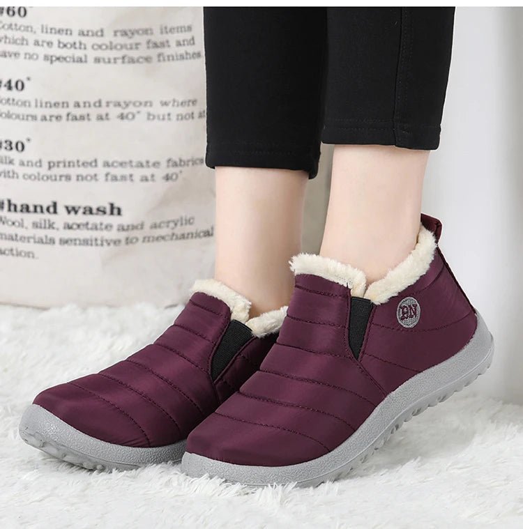 Men's Winter Snow Boots Waterproof Outdoor Work Shoes Plus Size - MANDOTOS INTERNATIONAL