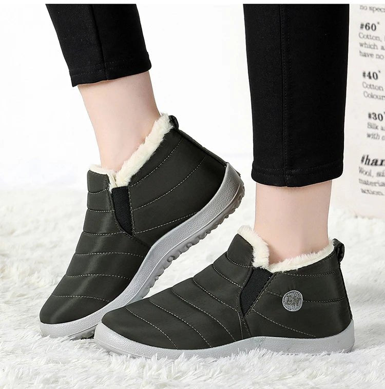 Men's Winter Snow Boots Waterproof Outdoor Work Shoes Plus Size - MANDOTOS INTERNATIONAL