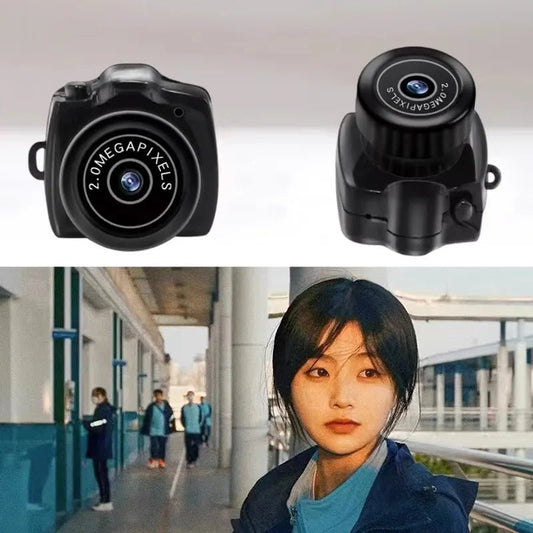 Miniature necklace camera by MANDOTOS INTERNATIONAL for kids, capturing life videos, travel logs, and VLOG recordings.