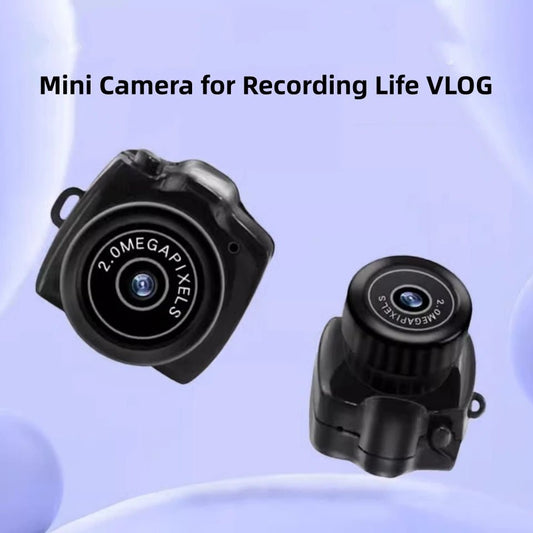 Miniature necklace camera by MANDOTOS INTERNATIONAL with a small lens, designed for kids, students, and travel recording.
