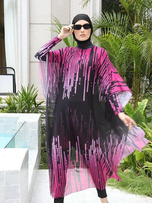 MOTIVE FORCE middle age beach style swimsuit by MANDOTOS INTERNATIONAL, featuring a sleek design for summer 2026.