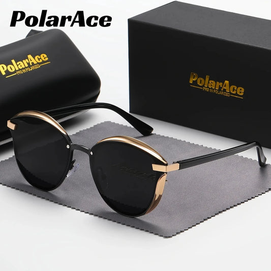 Mandotos International polarized fit-over sunglasses for women with thin temples, anti-glare sunshades ideal for driving.
