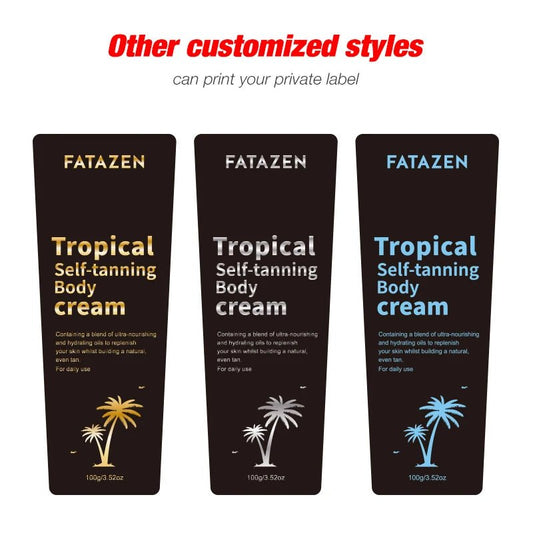 Mandotos International Quick 3Hrs Tan Butter Cream Sunscreen Sunless Tanning Lotion for body care