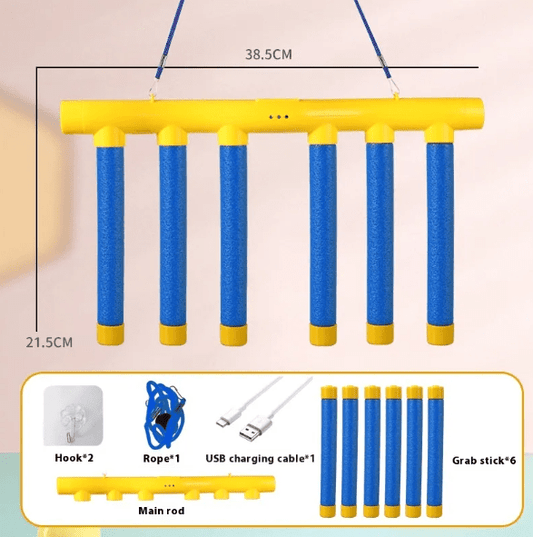 Mandotos International Reflex Enhancer for Hand-Eye Coordination showing the device used for improving coordination skills
