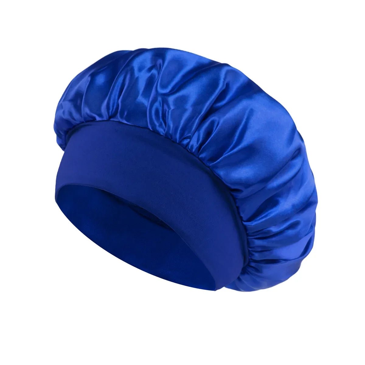 Silk Wide-brimmed Bonnet for Sleeping Hair Care - Women Satin - MANDOTOS INTERNATIONAL