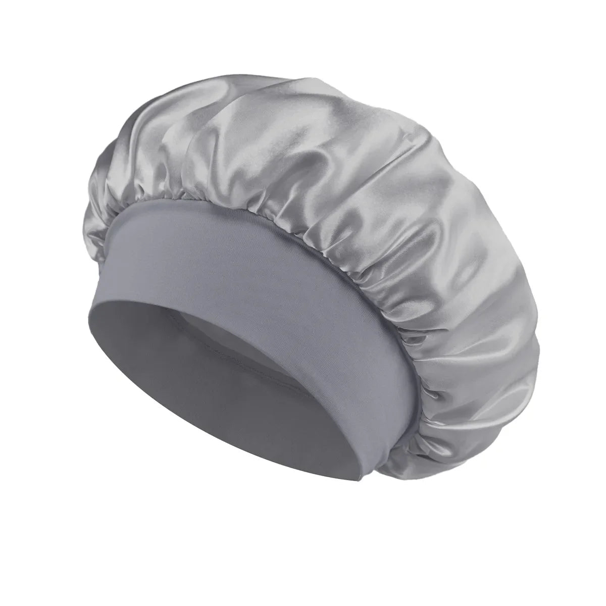 Silk Wide-brimmed Bonnet for Sleeping Hair Care - Women Satin - MANDOTOS INTERNATIONAL