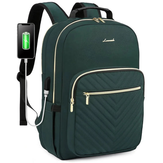 Stylish Waterproof Laptop Backpack for Women Girls - LOVEVOOK College School Bag - MANDOTOS INTERNATIONAL