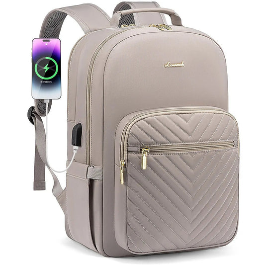 Stylish Waterproof Laptop Backpack for Women Girls - LOVEVOOK College School Bag - MANDOTOS INTERNATIONAL