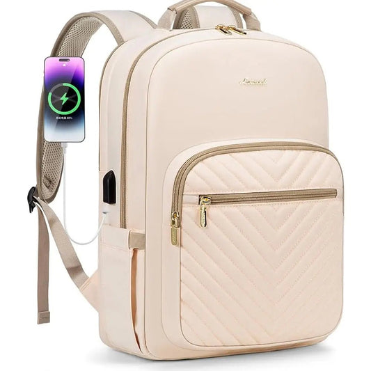 Stylish Waterproof Laptop Backpack for Women Girls - LOVEVOOK College School Bag - MANDOTOS INTERNATIONAL