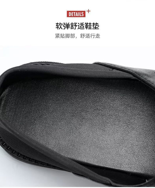 Mandotos men's summer beach sandals with soft soles, breathable, non-slip, wear-resistant casual footwear for warm weather.