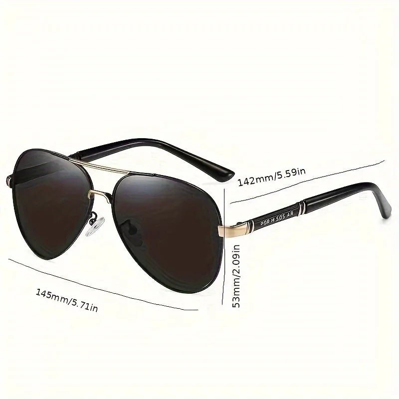 Two Pairs of Stylish Metal Frame and TAC Lenses for Sharpness. They Are Ideal For. Elegant Design in Red Sunglasses - MANDOTOS INTERNATIONAL