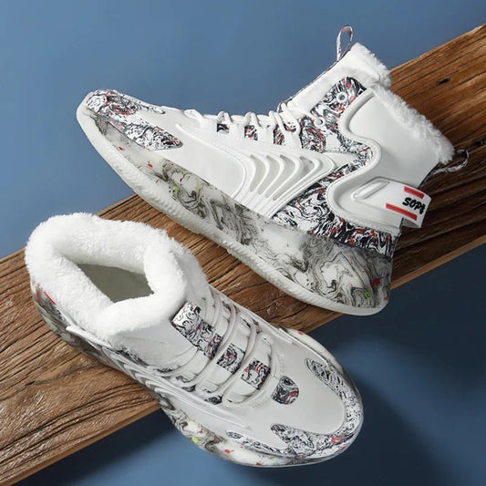 Winter Men's Waterproof Slippers Plush Sneakers - MANDOTOS INTERNATIONAL