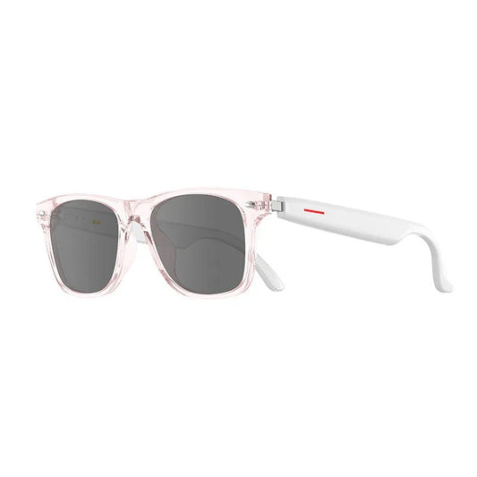 Wireless smart sunglasses with Bluetooth headset by MANDOTOS INTERNATIONAL, stylish sunglasses with integrated audio for men and women.