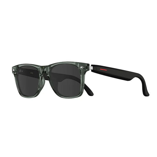 Wireless smart sunglasses with Bluetooth headset by MANDOTOS INTERNATIONAL, stylish sunglasses with integrated audio for men and women.