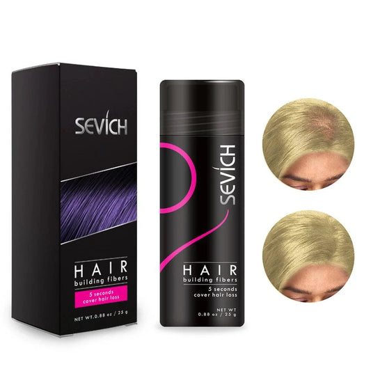 Mandotos Keratin Hair Building Fibers 25g thickening powder for fuller hair and natural-looking volume.
