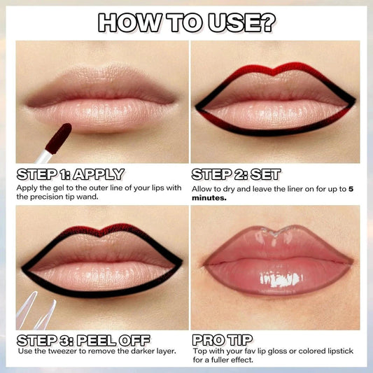 Lasting Definition Lip Liner, No Fade - MANDOTOS