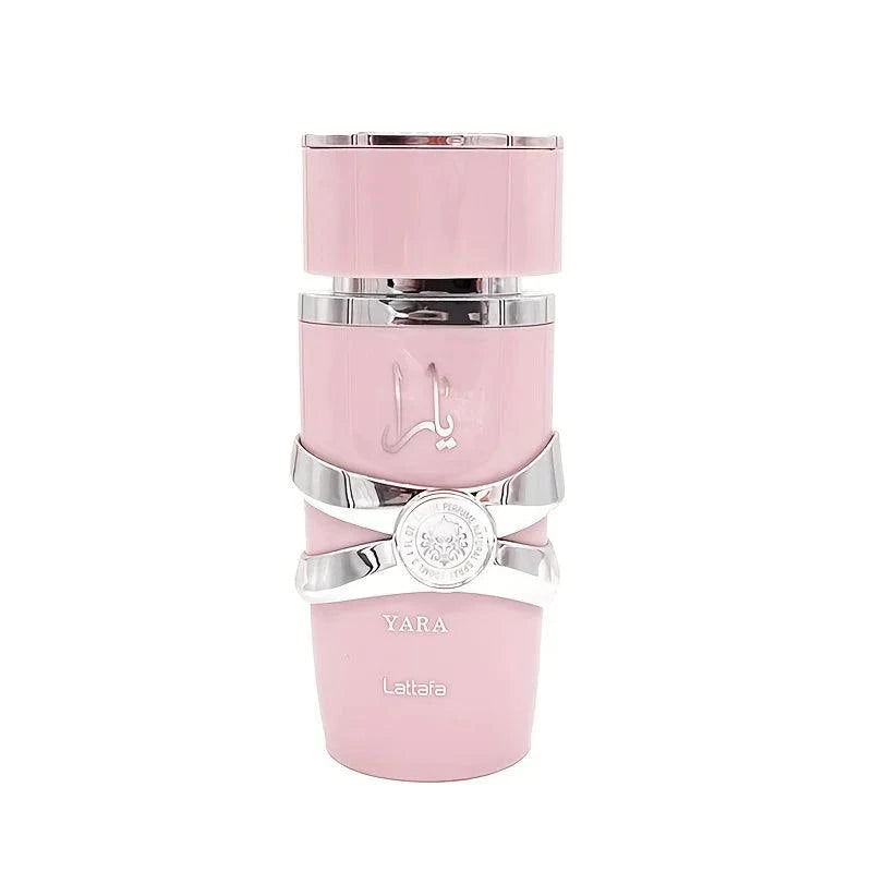 Mandotos LATTAFA Yara Eau de Toilette for women, 3.4 FL oz, long-lasting floral fragrance, elegant perfume bottle
