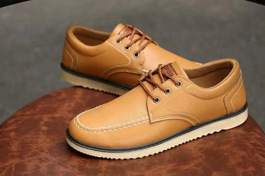 Mandotos Men Canvas Shoes Korean Edition Spring Autumn Old Beijing Casual Black - MANDOTOS