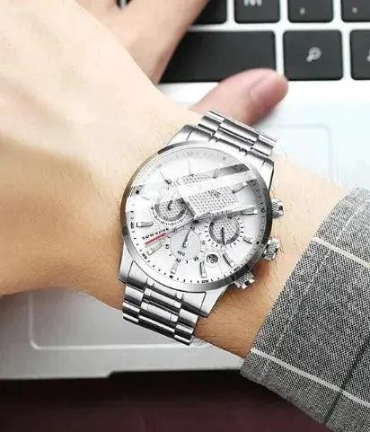 Men Fashion Sport Quartz Clock Mens Watches - MANDOTOS