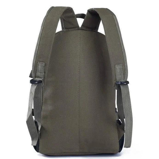 Men's Backpacks Canvas Backpack Student Bags - MANDOTOS