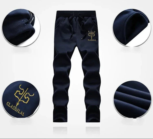 Men's Winter Sports Set: Stylish, Warm 2-Piece Ensemble for Outdoor Adventures - MANDOTOS