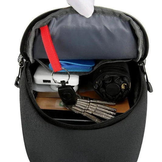 New Multifunctional Men's Shoulder Crossbody Bag Male Hard-Wearing Canvas Shoulder Messenger Bags Chest Bag - MANDOTOS