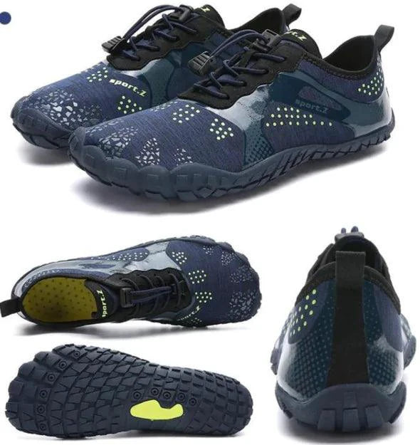 Mandotos outdoor hiking shoes with rugged design and durable soles, suitable for trail walking and outdoor adventures.