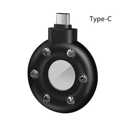 MANDOTOS PrivacyGuard camera detector, portable device for detecting hidden cameras and protecting personal privacy.