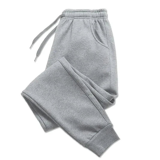 PUAIA Print Men's Pants Autumn/Winter New Sport Jogging Trousers Fitness Loose Fit Clothing Solid Color Outfit Streetwear Pants - MANDOTOS