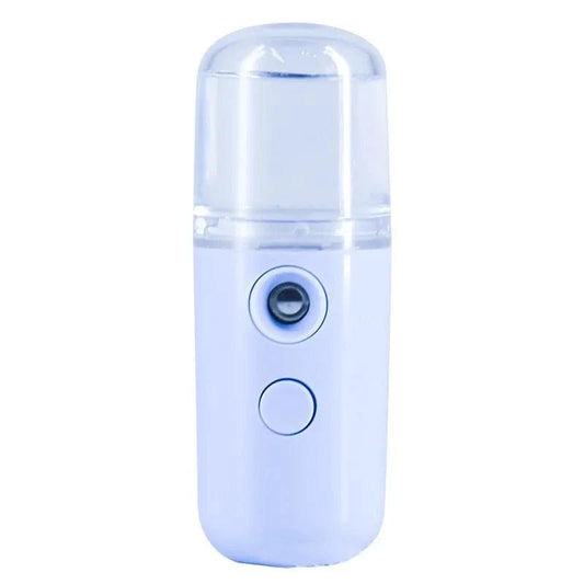 RadiantGlow Nano Mist Facial Sprayer - Hydrating, Ultrasonic Beauty Instrument for Flawless Skin - MANDOTOS
