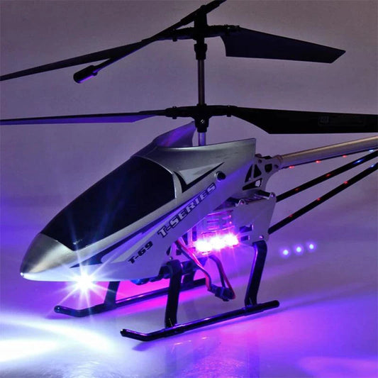 RC Helicopter 80cm - 3.5CH Remote Control Aircraft for Kids - MANDOTOS
