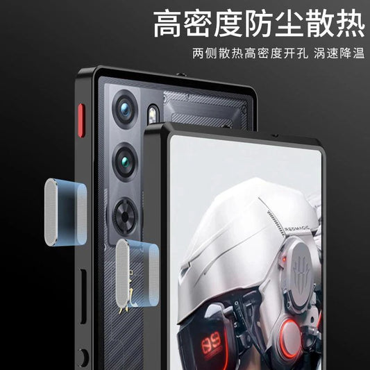 RedMagic Transparent Acrylic Case for 9S Pro - Sleek Metal Frame & Ultimate Protection - MANDOTOS