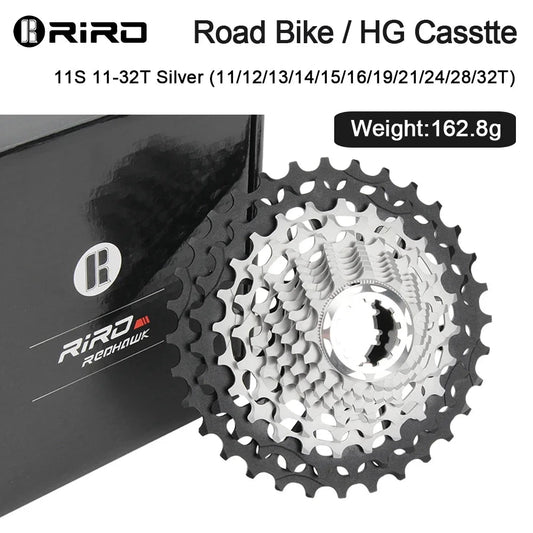 Mandotos RIRO ultra-light hollow freewheel for bicycles, showcasing its sleek design and lightweight construction.