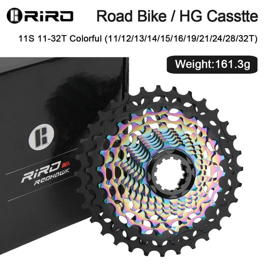 Mandotos RIRO ultra-light hollow freewheel for bicycles, showcasing its sleek design and lightweight construction.